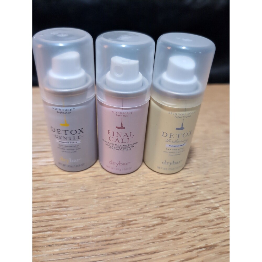 Dry bar dry shampoo set